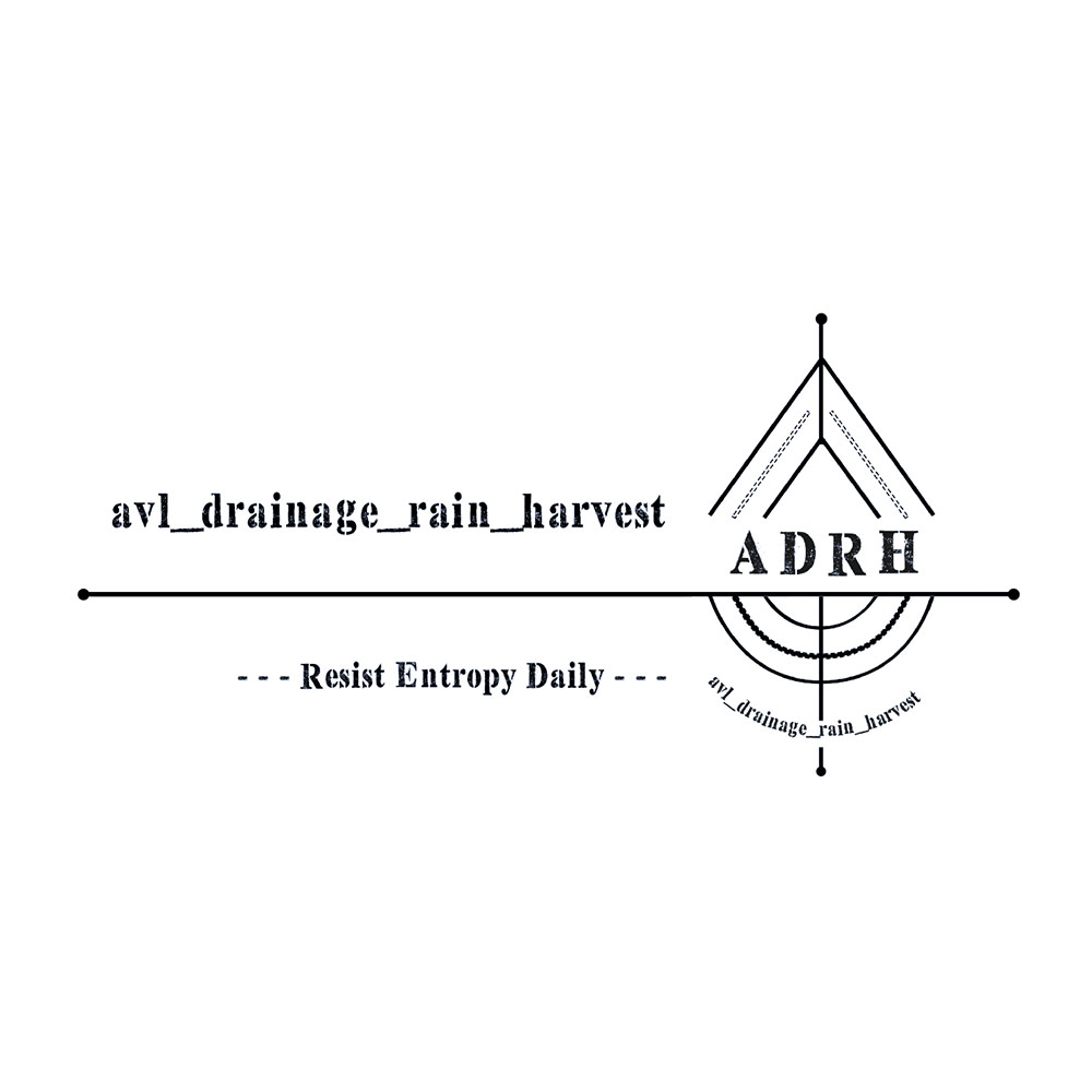 BRANDING ADRH | Asheville Drainage + Rain Harvesting | USA