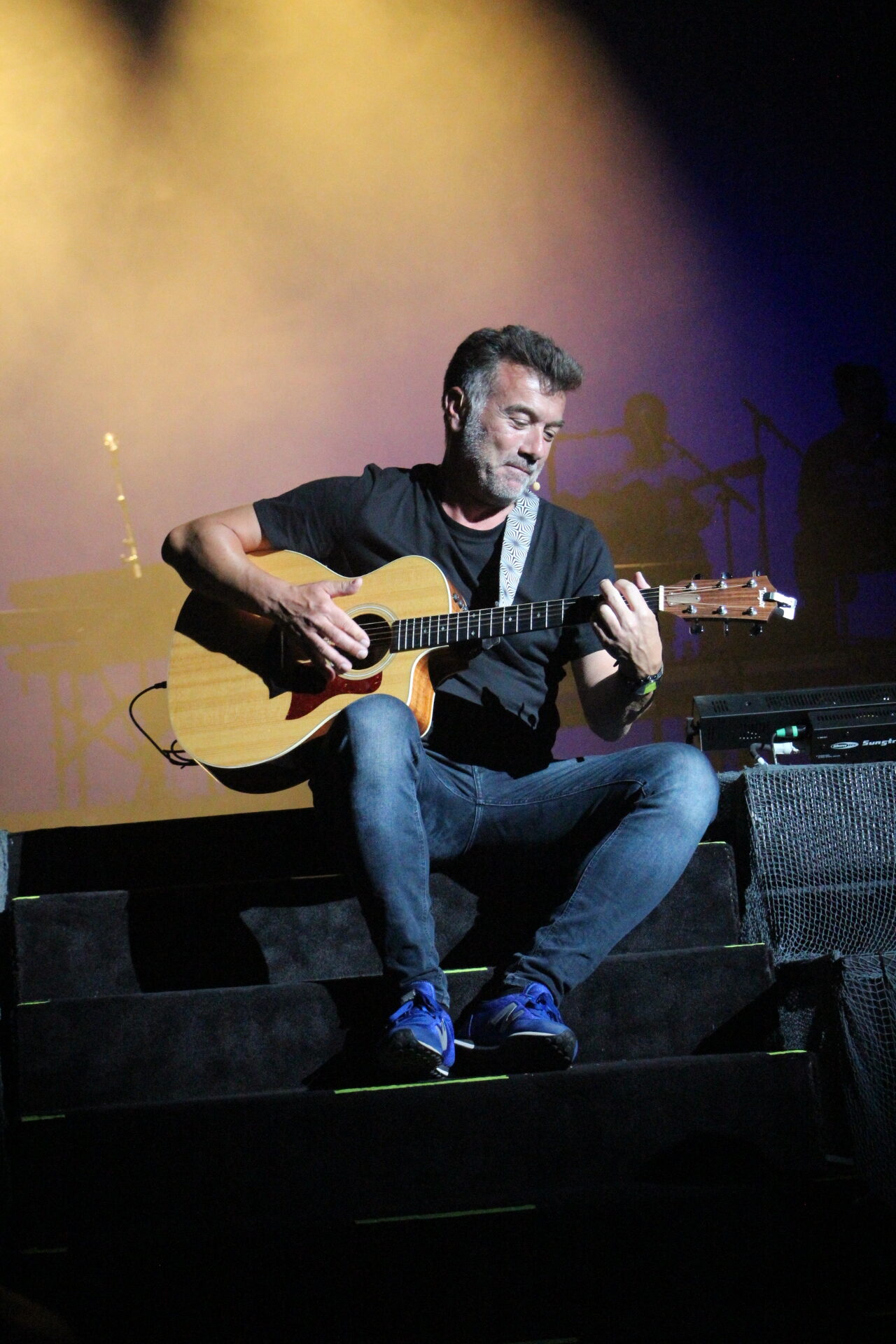 FOTOGRAFÍA DE EVENTOS - Guanyar el cel del pare Manel. Barcelona. Fotografia de l'actor Pep Plaza